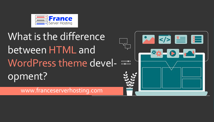 What is the difference between HTML and WordPress theme development?