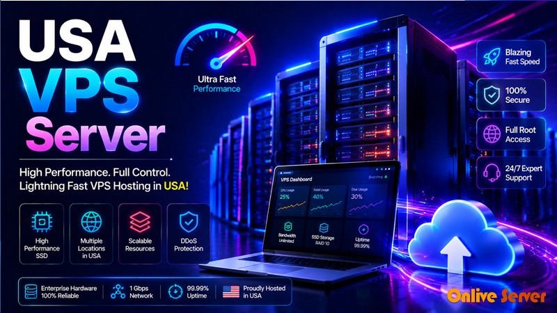 USA VPS Server: Simplified Setup with OnliveServer